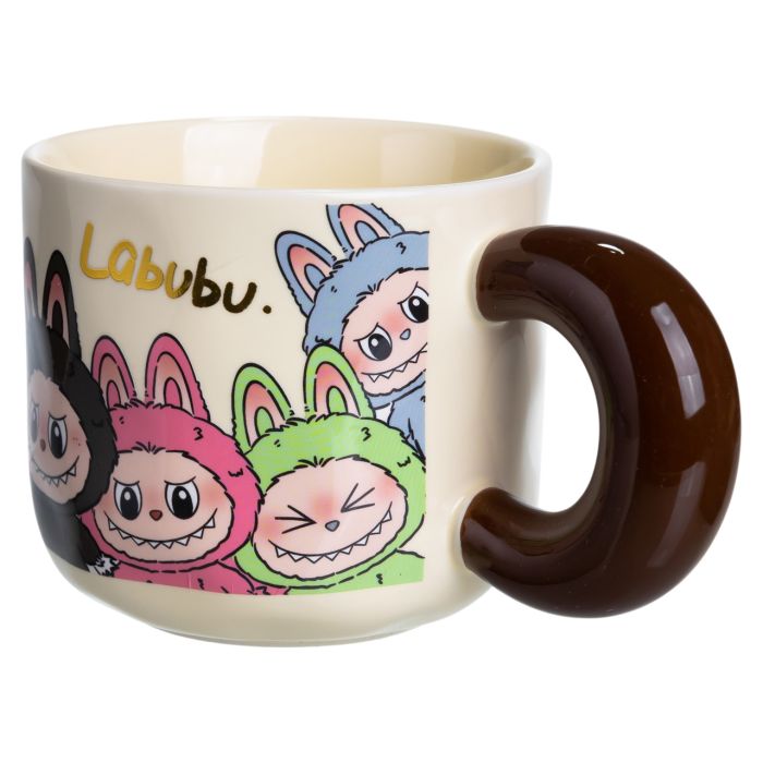 Чашка порцелянова Labubu 400 (мл) подарункова Yiwu FM-21C (FM-21C) - зображення 4