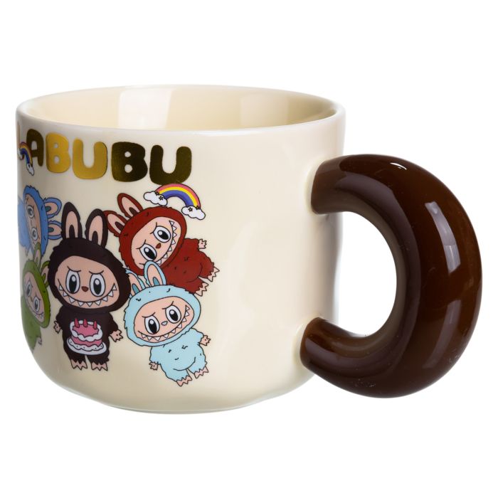 Чашка порцелянова Labubu 400 (мл) подарункова кружка прикольна чашка для дітей на подарунок FM-21A (FM-21A) - изображение 4
