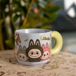 Чашка порцелянова Labubu 400 (мл) подарункова кружка прикольна чашка для дітей на подарунок FM-22D (FM-22D)