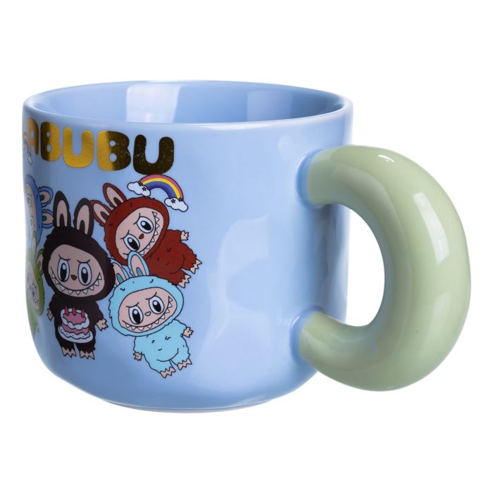 Чашка порцелянова Labubu Bring Joy 400 (мл) подарункова кружка прикольна чашка для дітей на подарунок FM-22C (FM-22C) - зображення 3