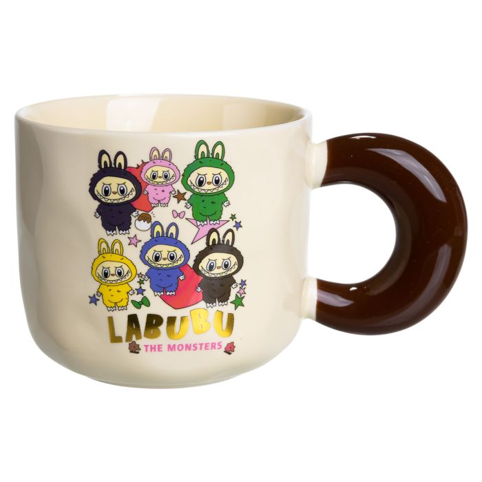 Чашка порцелянова Labubu The Monsters 400 (мл) подарункова кружка прикольна чашка для дітей на подарунок FM-21B (FM-21B) - изображение 3