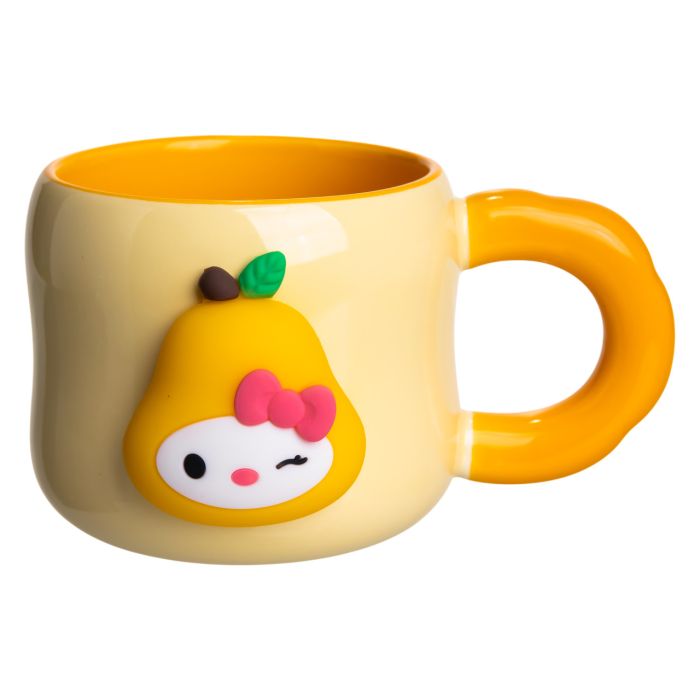 Кубок порцелянова з магнітом Sanrio 400 (мл) подарункова кружка прикольна чашка для дітей на подарунок Бежевий FM-37A (FM-37A) - зображення 4