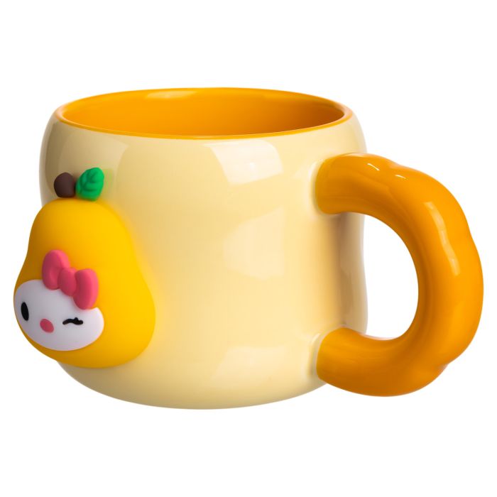 Кубок порцелянова з магнітом Sanrio 400 (мл) подарункова кружка прикольна чашка для дітей на подарунок Бежевий FM-37A (FM-37A) - зображення 5