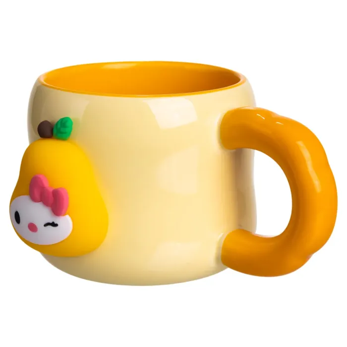 Кубок порцелянова з магнітом Sanrio 400 (мл) подарункова кружка прикольна чашка для дітей на подарунок Бежевий FM-37A (FM-37A) - зображення 5