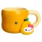 Кубок порцелянова з магнітом Sanrio 400 (мл) подарункова кружка прикольна чашка для дітей на подарунок Помаранчевий FM-37B (FM-37B)