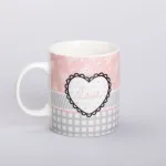 Чашка керамічна 400 (мл) для кави та чаю (RX-N240143GRE)