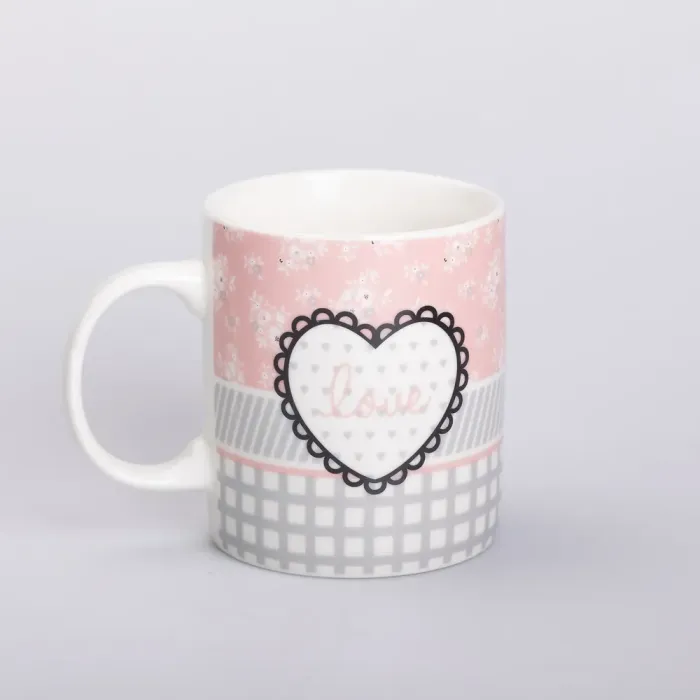 Чашка керамічна 400 (мл) для кави та чаю (RX-N240143GRE) - зображення 1