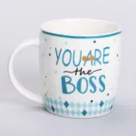 Чашка керамічна BOSS 450 (мл) для чаю та кави (RX-N240278YBOSS)