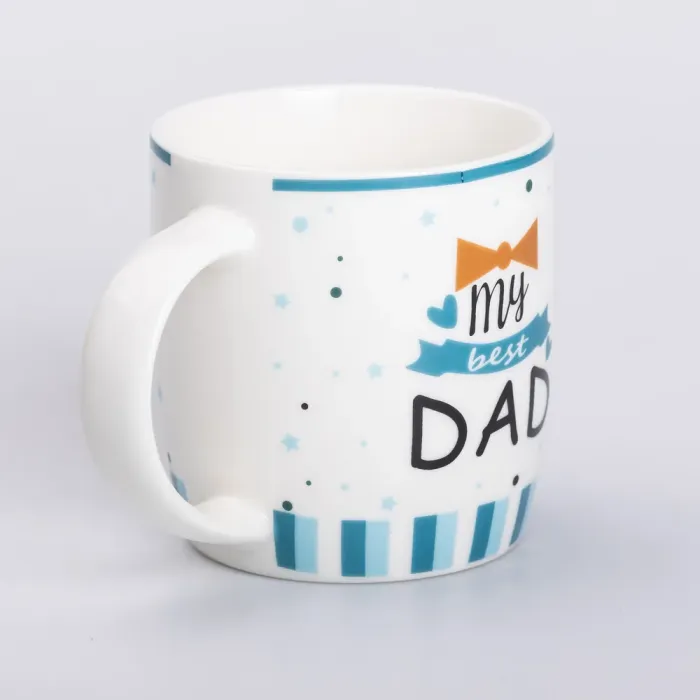 Чашка керамическая с надписями 450 (мл) My best dad (RX-N240278MD) - изображение 2
