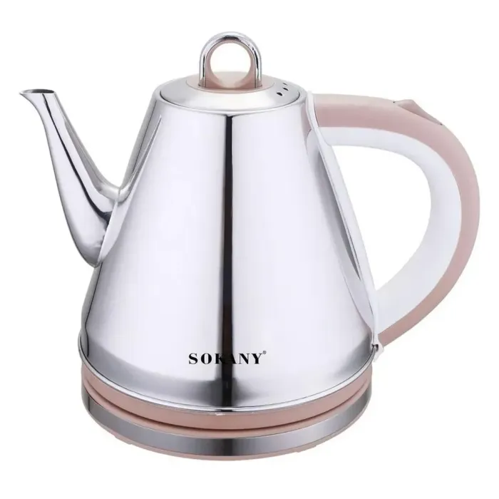 Чайник электрический 1.5 л Sokany электрочайник дисковый 1100 Вт (SK-SH-1083) - изображение 1