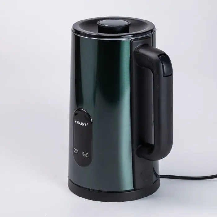 Електрочайник  Sokany SK-09019GR 3л зелений (SK-09019GR) - зображення 4