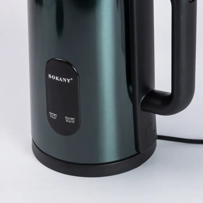 Електрочайник  Sokany SK-09019GR 3л зелений (SK-09019GR) - зображення 6