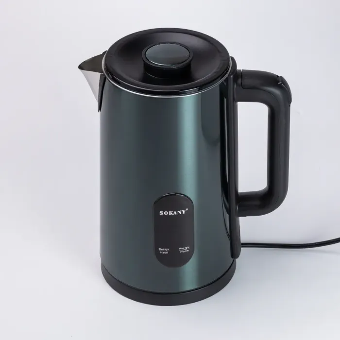 Електрочайник  Sokany SK-09019GR 3л зелений (SK-09019GR) - зображення 8