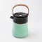 Чайник термос с датчиком температуры 700 мл с вакуумной изоляцией термозаварник мятный (HP-14-22M)