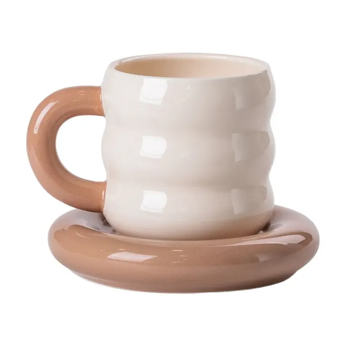 Чайный набор на 6 персон с чайником, заварником и 2-ярусной бамбуковой подставкой (HP-15-20) - изображение 4