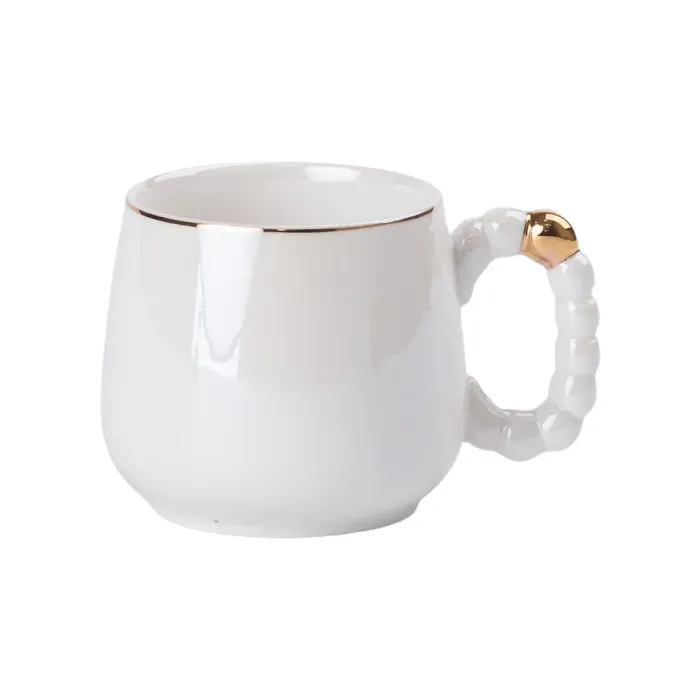 Чайный набор на 6 персон с заварочным чайником, чайником-заварником и керамической подставкой Белый (HP-15-7) - изображение 3