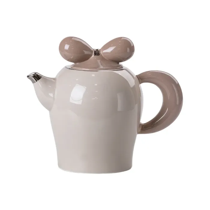 Чайный набор на 6 персон с заварочным чайником и керамической подставкой (HP-15-28) - изображение 2