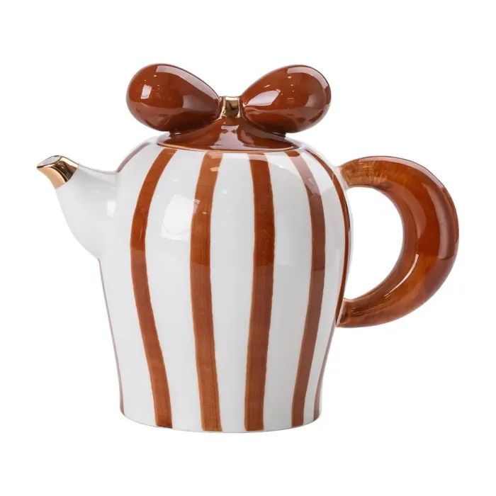 Чайный набор на 6 персон с заварочным чайником и керамической подставкой (HP-15-29) - изображение 2