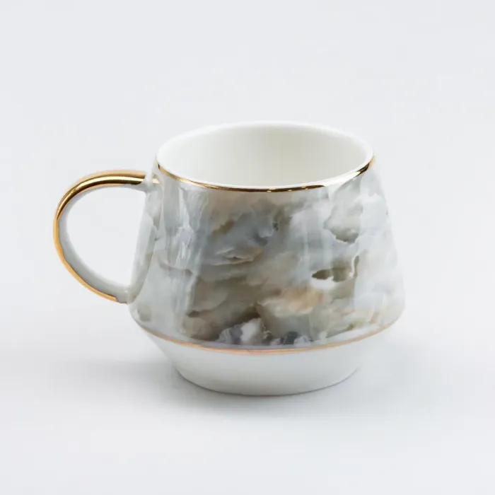 Чайний сервіз на таці чашки та чайник для заварювання 7 предметів (HP6166) - изображение 6