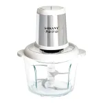 Чоппер электрический 800 Вт измельчитель с чашей 3 литра Sokany мясорубка на 6 лезвий и 2 режима скорости (SKYM7034WST)