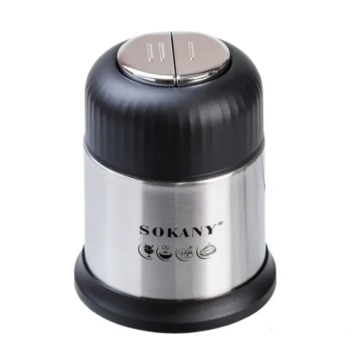 Чопер измельчитель 800 Вт 4 лезвия с чашей на 2 литра мясорубки Sokany (SK-7025A) - изображение 3