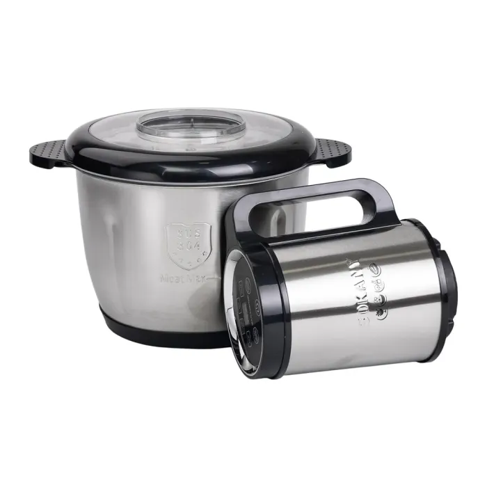 Чопер измельчитель 800 Вт 4 лезвия с чашей на 3 литра мясорубки Sokany (SK-06026) - изображение 4