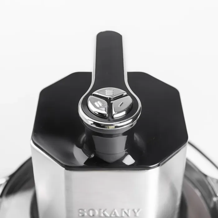 Чопер измельчитель 800 Вт с чашей на 8 литров 6 лезвий мясорубка Sokany (SK-06033) - изображение 3