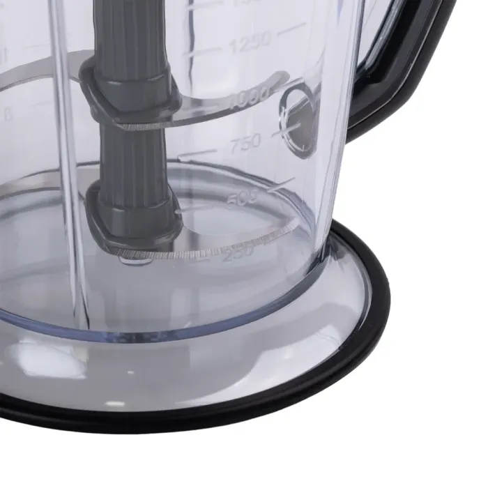 Чоппер Подрібнювач електричний 1000 Вт з чашею об'ємом 2 л М'ясорубка Sokany 6 ножів 1-швидкісний режим (SK-7039) - зображення 7