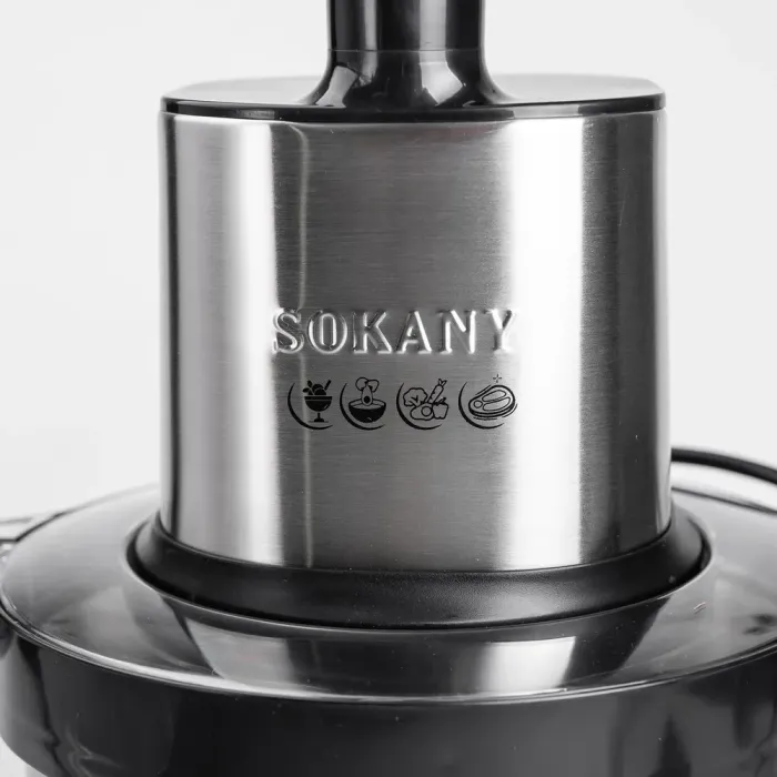 Чопер измельчитель электрический кухонный 1500 Вт с чашей из нержавеющей стали 8 литров Sokany (SK-7088) - изображение 8