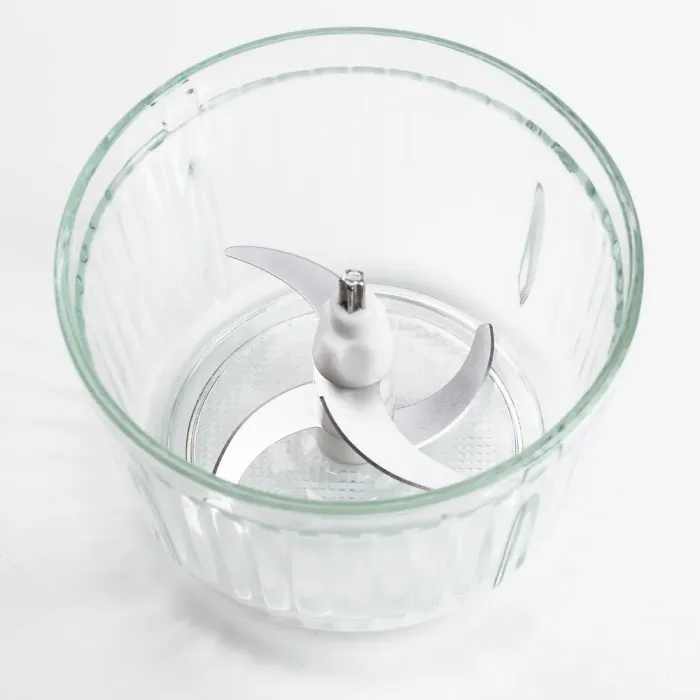 Чоппер измельчитель набор 2в1 с чашами 0.5 и 3 литра Sokany 2 скорости 800 Вт многофункциональная мясорубка (SKYM7032W) - изображение 5