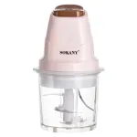 Чоппер подрібнювач з чашею на 0.7 л електричний кухонний 250 Вт бежевий Sokany SK-06009BE (SK-06009BE)
