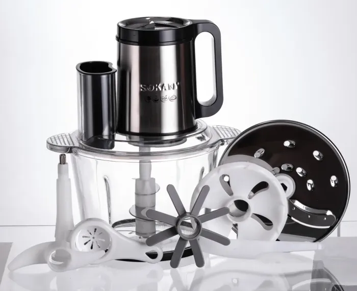 Чоппер подрібнювач із чашею на 2.7 л кухонний електричний Sokany SK-06011 (SK-06011) - изображение 2