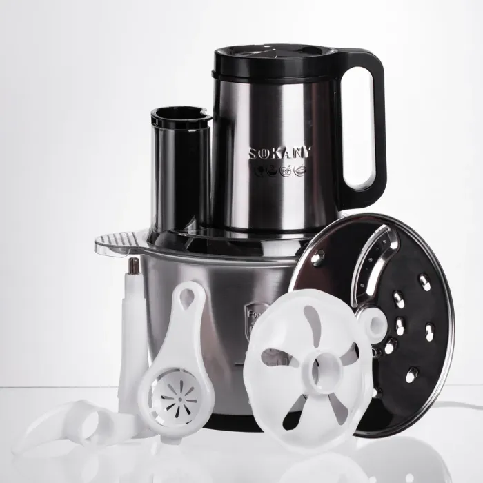 Чоппер подрібнювач із чашею на 2.7 л кухонний електричний Sokany SK-06019 (SK-06019) - изображение 2