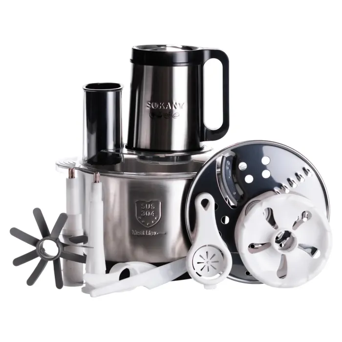 Чопер подрібнювач із чашею на 4 л кухонний електричний Sokany SK-06020  (SK-06020) - изображение 2