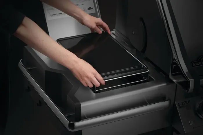 Чавунна планча для великих бічних пальників Sizzle Zone газових грилів Napoleon 56082 - изображение 5