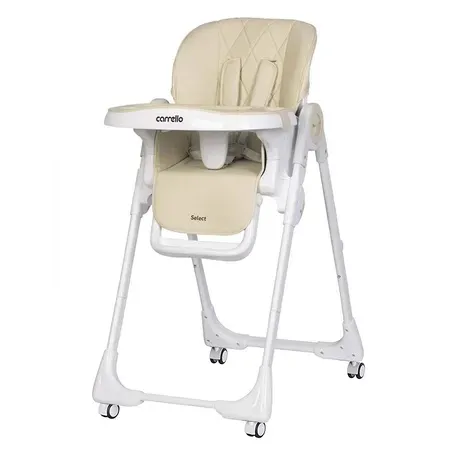 Стілець для годування CARRELLO Select CRL-16301 Cotton Beige /1/ MOQ - зображення 1