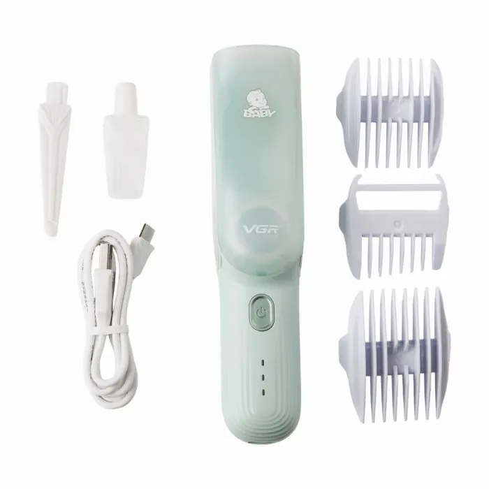 VGR Детские стержни с насадками Бесшумные аккумуляторные машинки для стрижки (HP-V-155) - изображение 7