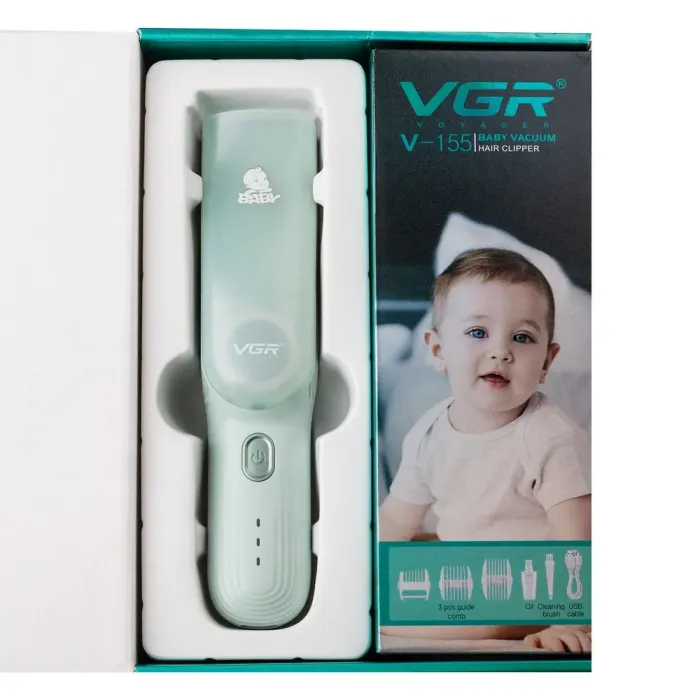 VGR Детские стержни с насадками Бесшумные аккумуляторные машинки для стрижки (HP-V-155) - изображение 9