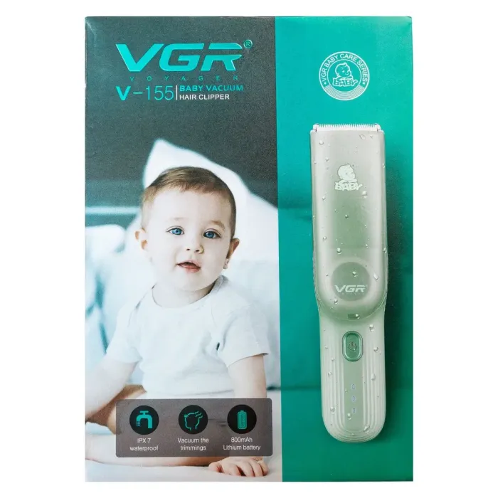 VGR Детские стержни с насадками Бесшумные аккумуляторные машинки для стрижки (HP-V-155) - изображение 10