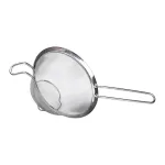 Дуршлаг-сито с ручкой 18 см мелкоячеистая сетка из нержавеющей стали (HP-19-1-18CM)