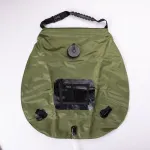 Душ туристичний для кемпінгу підвісний 50х46 см з термометром для води 20 л (HP-B-1)