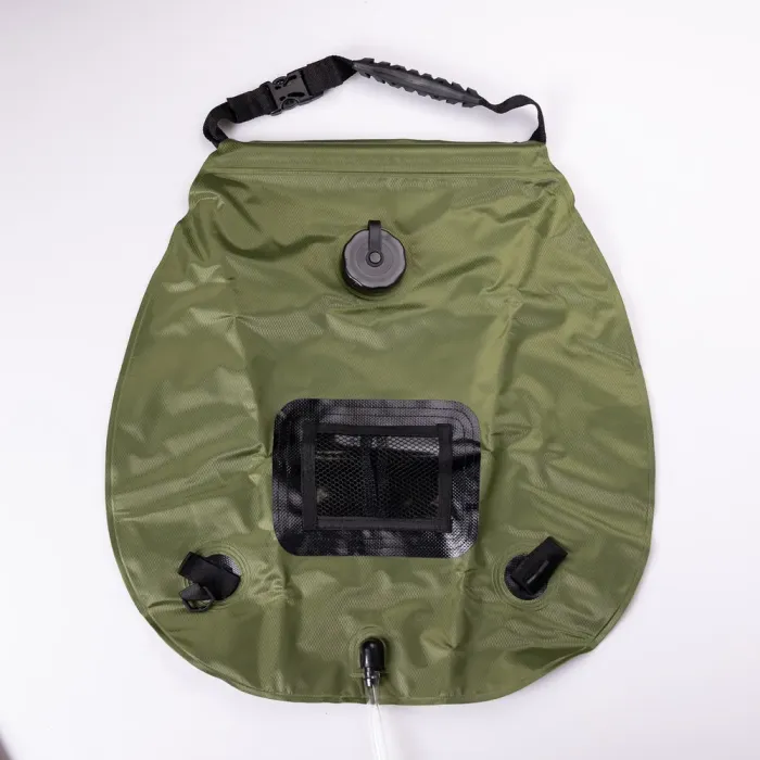 Душ туристичний для кемпінгу підвісний 50х46 см з термометром для води 20 л (HP-B-1) - изображение 1