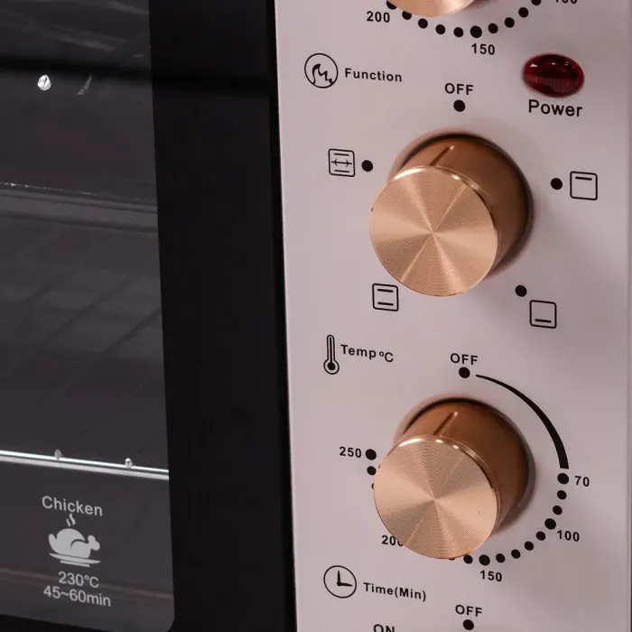 Электрическая духовка настольная 1700 Вт 50 л духовой шкаф электрический настольный Sokany (SK450W) - изображение 5