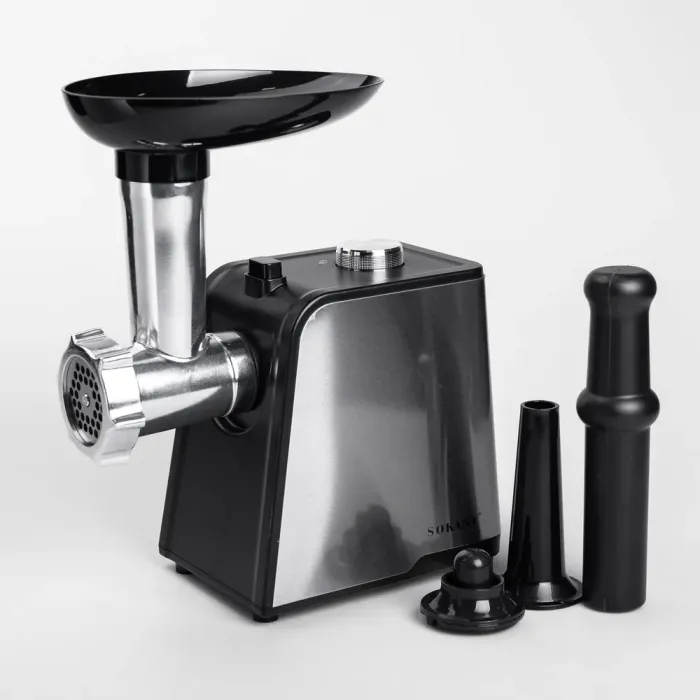 Мясорубка электрическая для фарша 1700 Вт электромясорубка Sokany (SK-087) - изображение 2