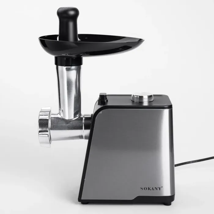 Мясорубка электрическая для фарша 1700 Вт электромясорубка Sokany (SK-087) - изображение 6