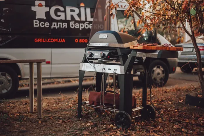 Электрический гриль Pulse 2000 с подставкой Weber 85010079 - изображение 2