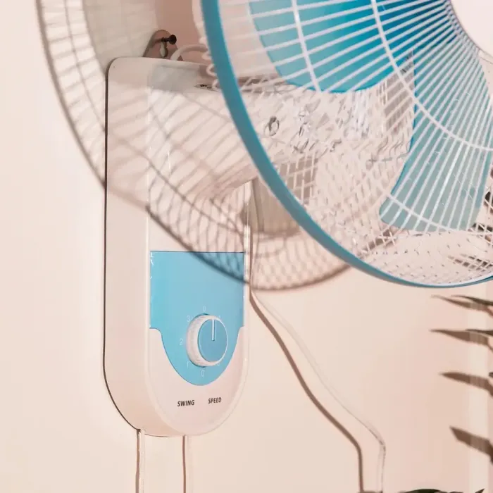 Вентилятор настенный 3-ступенчатая регулировка Компактный бытовой вентилятор 44 см Sokany (SK-19008) - изображение 8