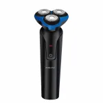 Електробритва 5 Вт 800 mAh бритва електрична бездротова з 3 голівками для гоління Синя Sokany (SK-16038BL)