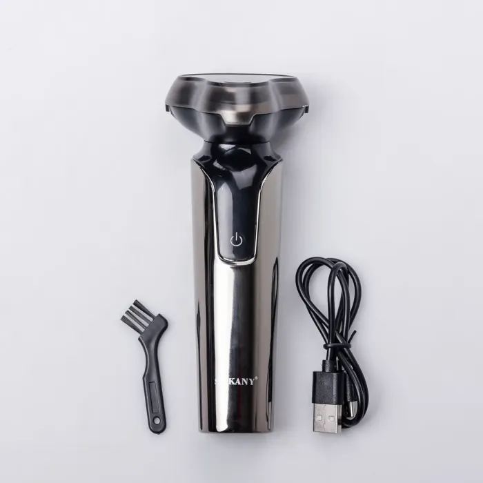 Электробритва аккумуляторная1200 mAh профессиональная портативная бритва для мужчин Sokany (SK-16040) - изображение 5