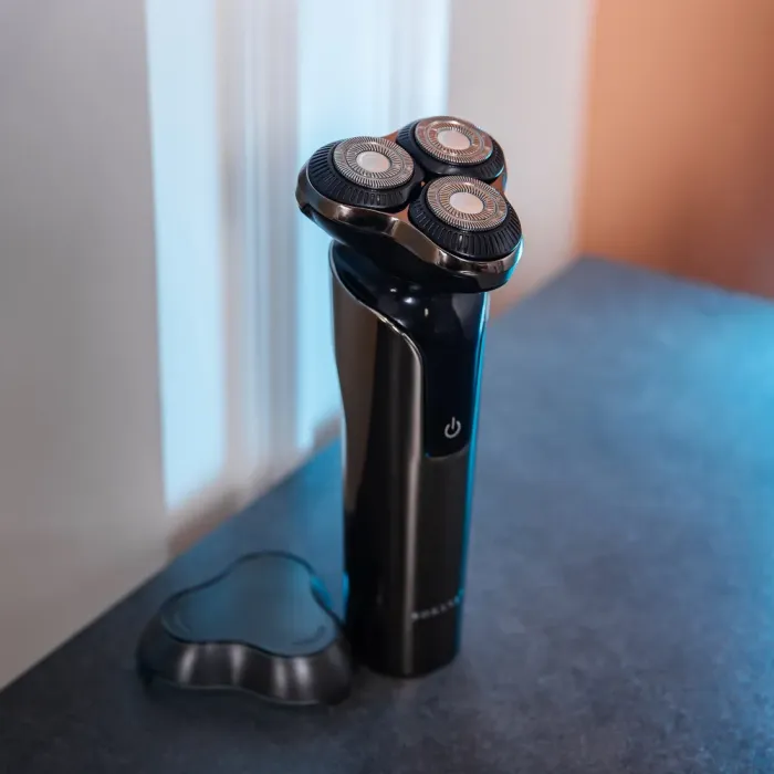 Электробритва аккумуляторная1200 mAh профессиональная портативная бритва для мужчин Sokany (SK-16040) - изображение 7